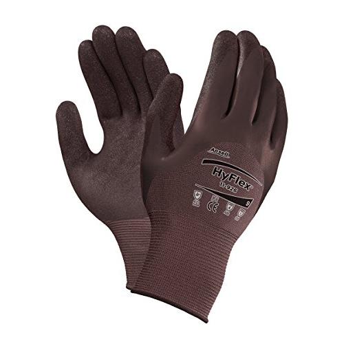Ansell HyFlex 11-926 Öl abweisende Handschuhe, Mechanikschutz, Violett