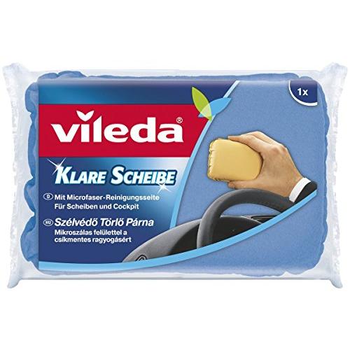 Vileda 966 Klare Scheibe - für Scheiben & Cockpit - klare Sicht im Auto - 1er Pack